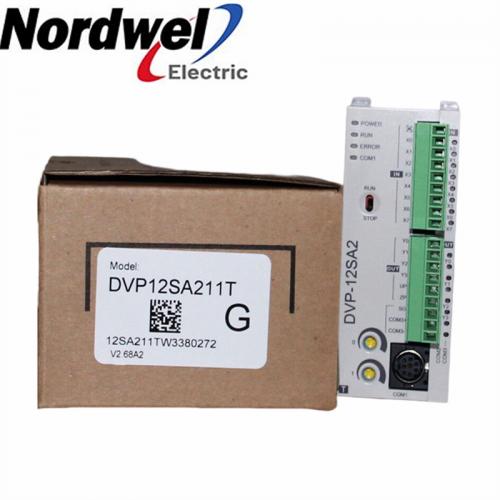 DELTA | DVP12SA211T | DI 8 DO 4 Transistor 24VDC
