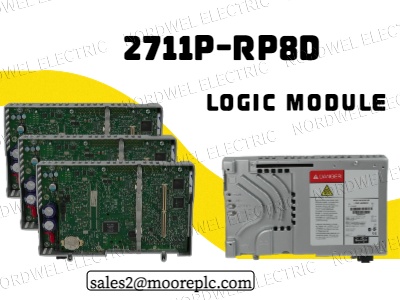 Modul Logik 2711P-RP8D yang berkuasa untuk PanelView Plus CE 700–1500